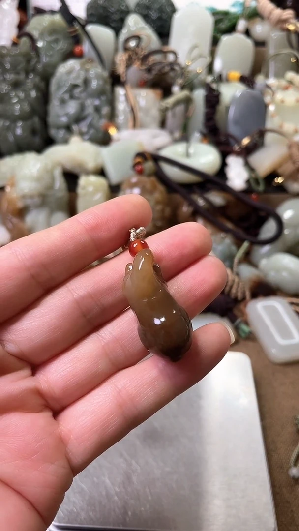 未镶嵌和田玉挂件0038