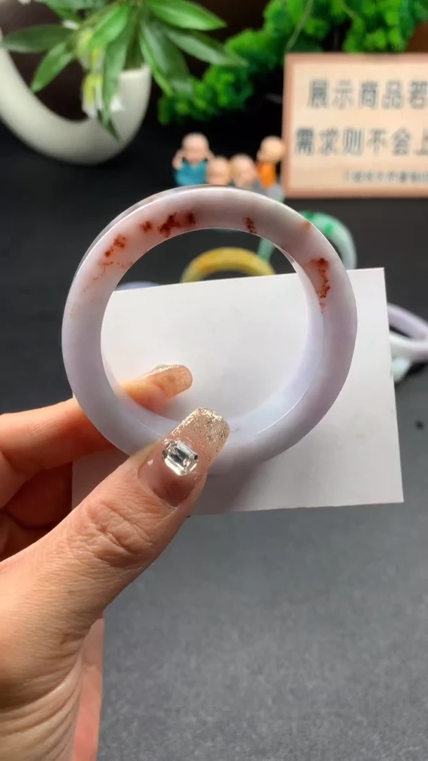 未镶嵌定制定制翡翠正圈手镯