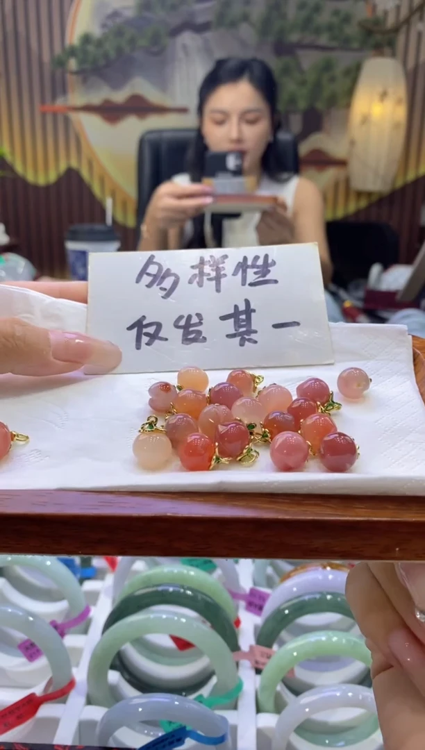 玛瑙/玉髓颈饰合金多样性仅发其一00009210