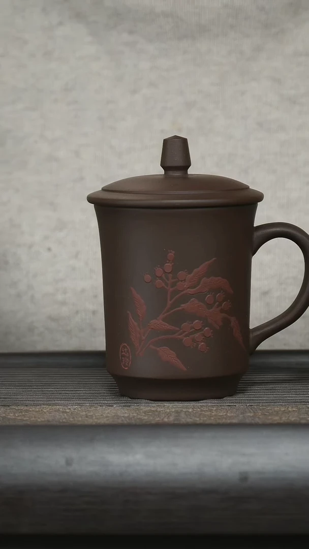 【闪购商品】紫砂茶杯怀旧麦穗@@GB00947