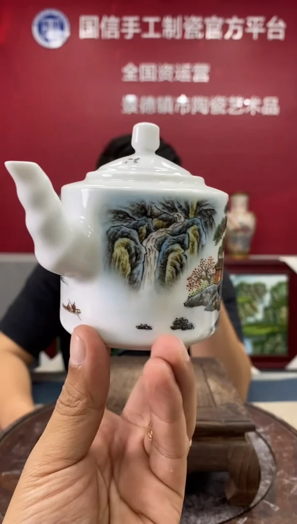 摆件c138景德镇瓷器一件