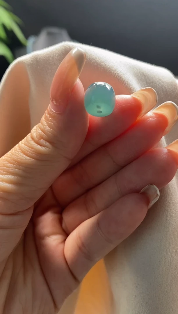 未镶嵌手链翡翠散珠卡10MM老型珠