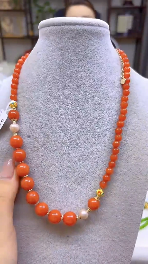 翡翠未镶嵌颈饰DIY款X710