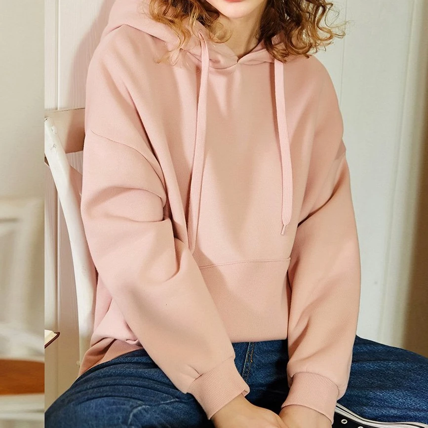 悦悦家大小码保暖显瘦秋冬男女卫衣运动时尚