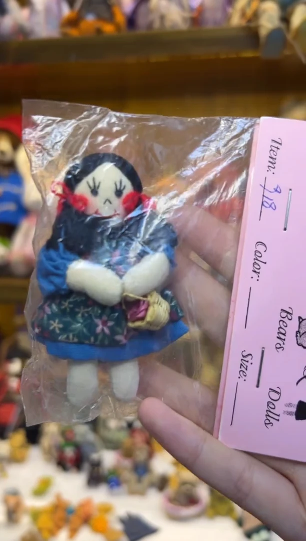 布艺迷你收藏款小熊