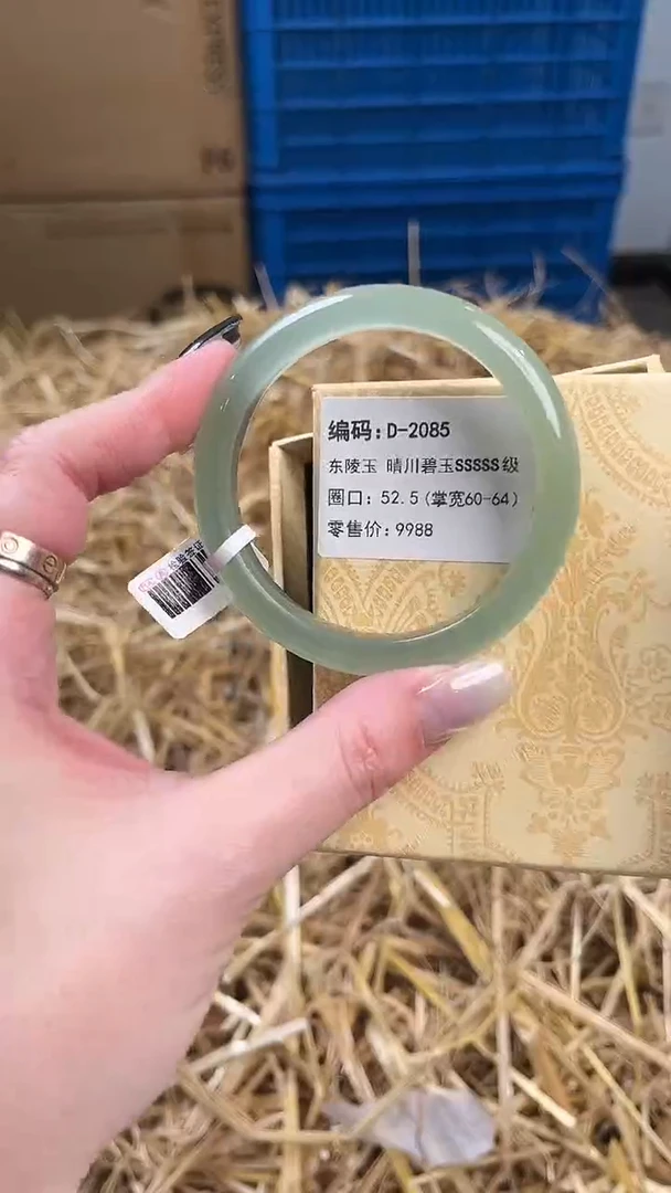 未镶嵌手镯石英质玉D-2085