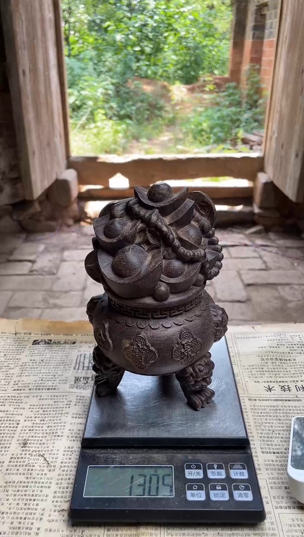 木聚宝盆摆件精品好物分享