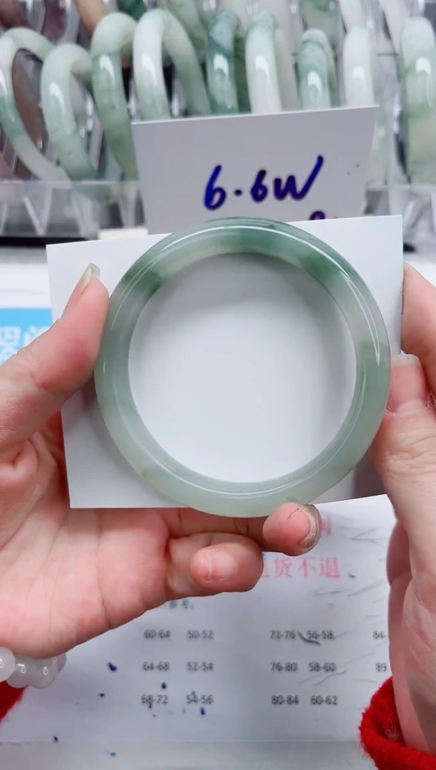 【闪购商品】石英质玉手镯未镶嵌A316-56.3