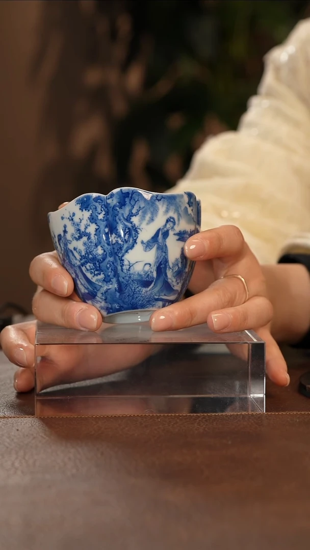 【闪购商品】青花瓷茶具斌芬陶瓷45