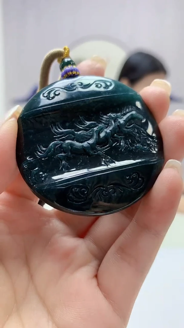 定制翡翠未镶嵌4812ms-毛货14马牌