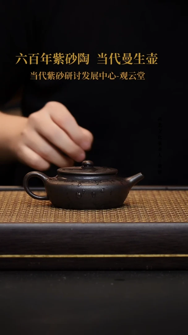 茶壶紫砂宜兴紫砂壶扁晨