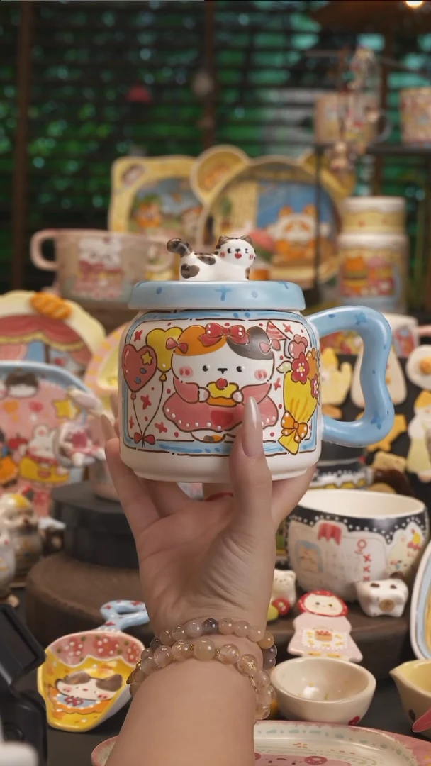 士****?【原创设计】景德镇手绘陶瓷