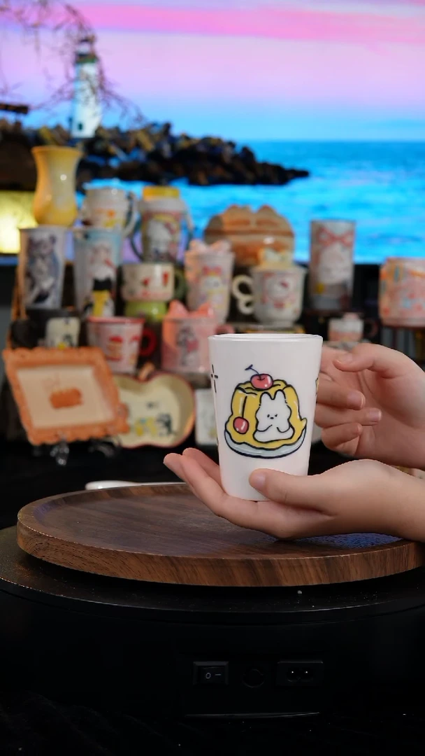 陶瓷便携款景德镇手工手绘陶瓷