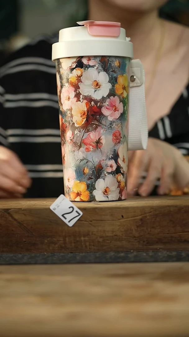 设计师手作款 陶瓷内胆保温杯