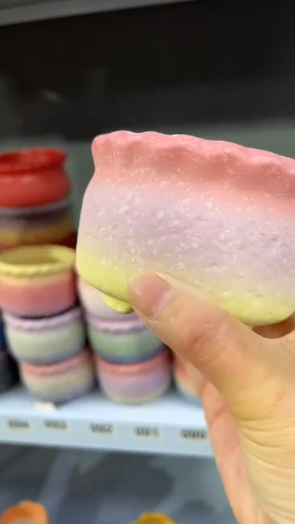 麦饭石粗套多肉花盆9*6