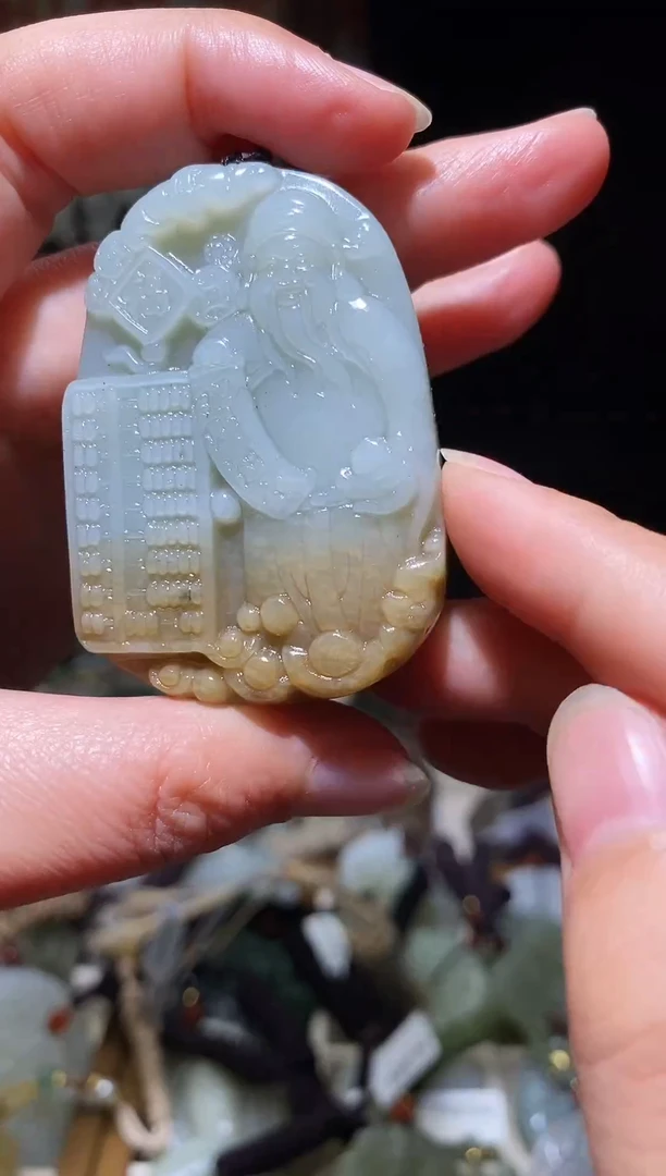 颈饰未镶嵌和田玉1