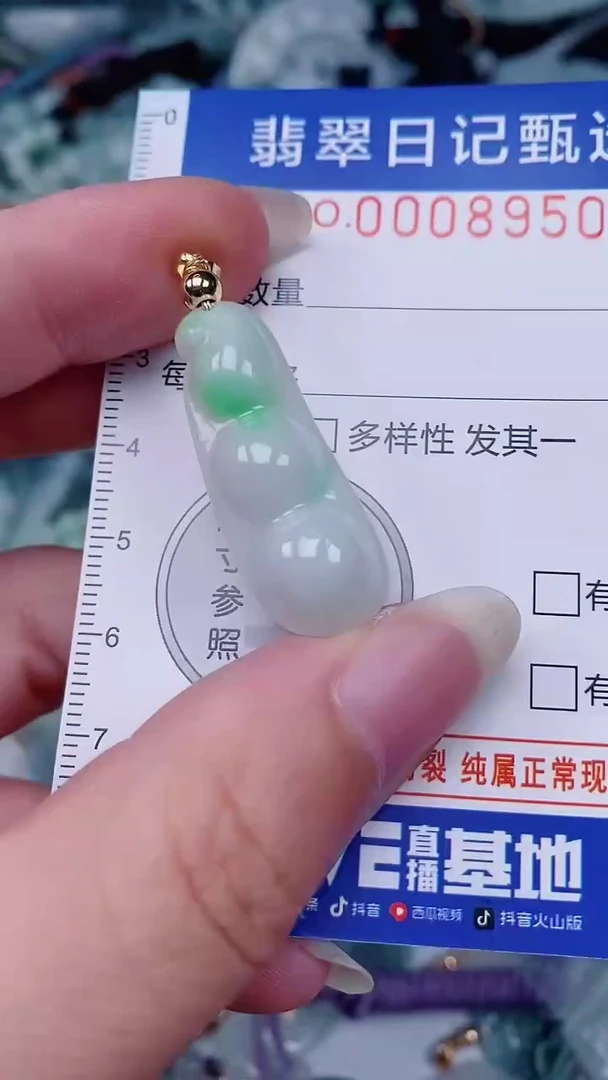 翡翠未镶嵌颈饰00008950