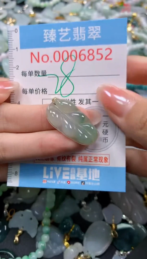 颈饰未镶嵌翡翠6852