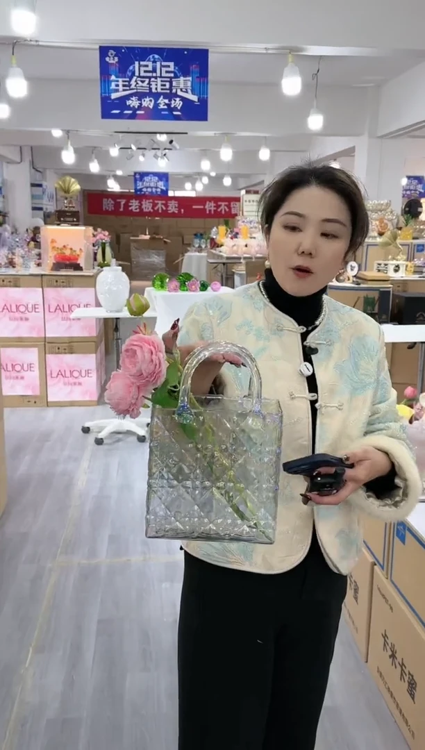 【闪购商品】琉璃泰轩花器W-46晚