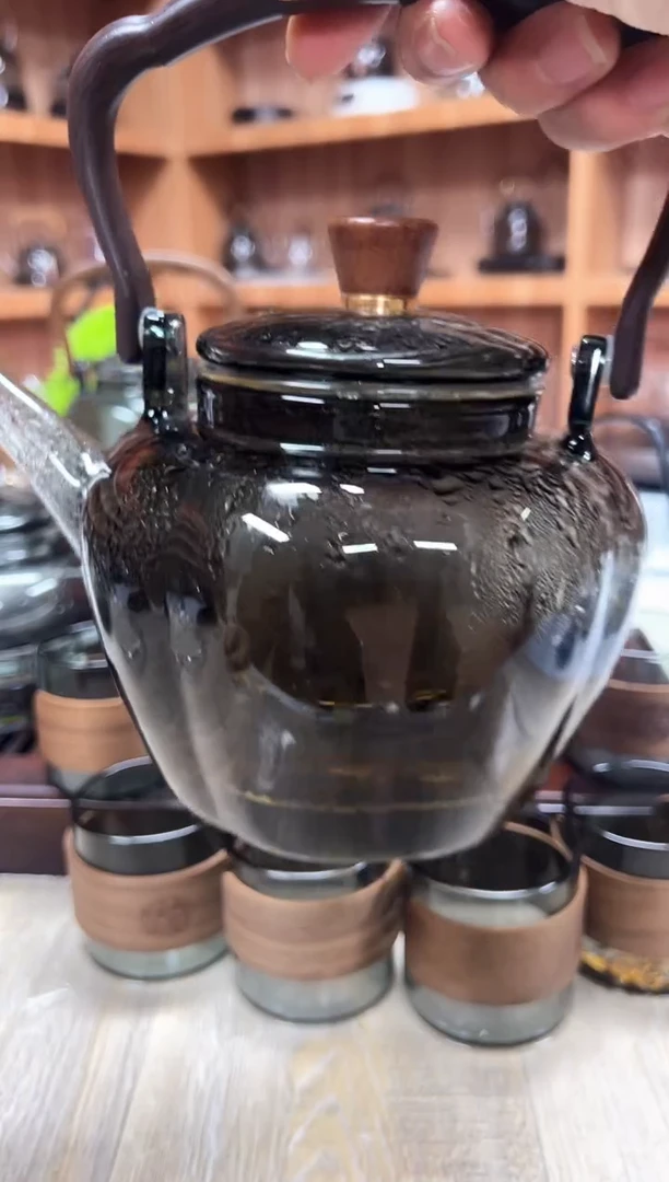 高硼硅玻璃泡茶壶