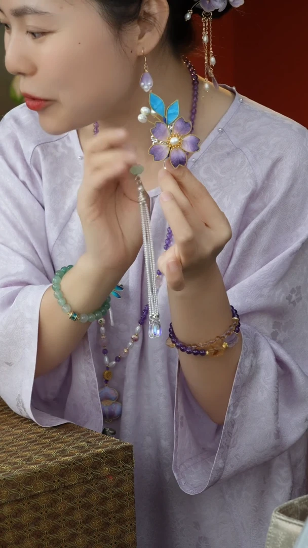 刺绣纯手工非遗国风饰品