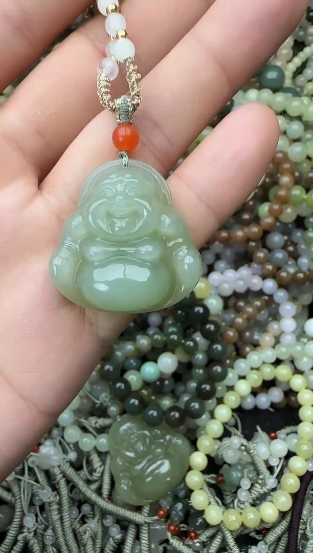 颈饰未镶嵌和田玉拍一发一