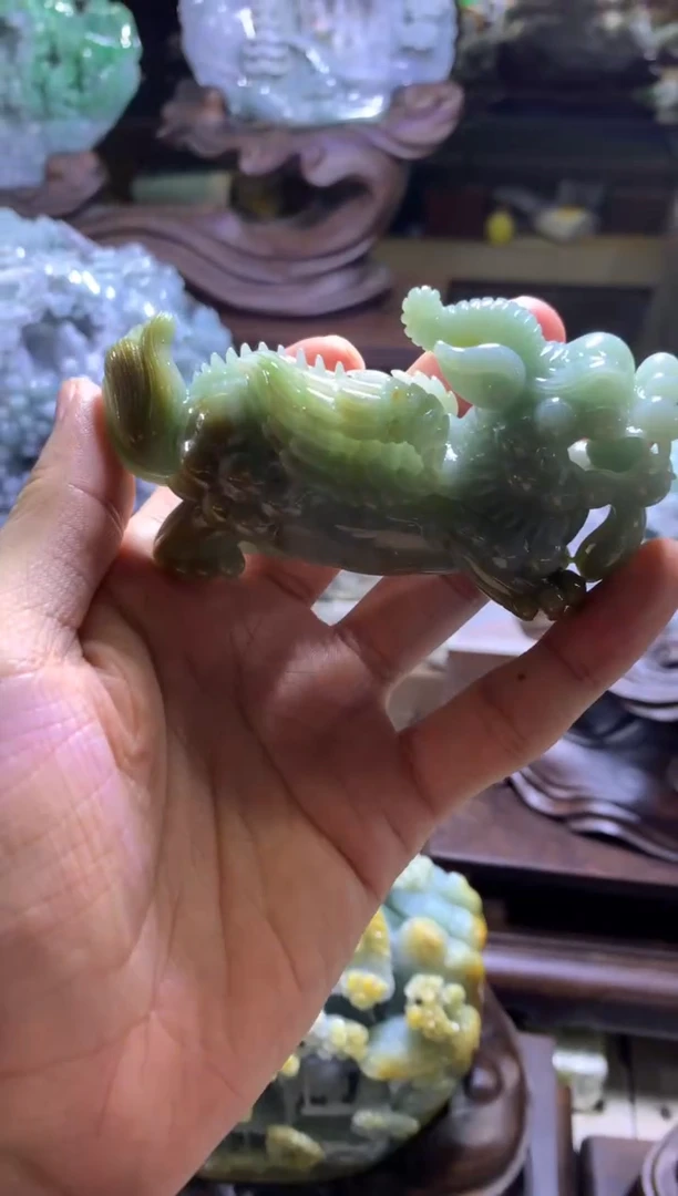 未镶嵌摆件翡翠用****3翡翠摆件