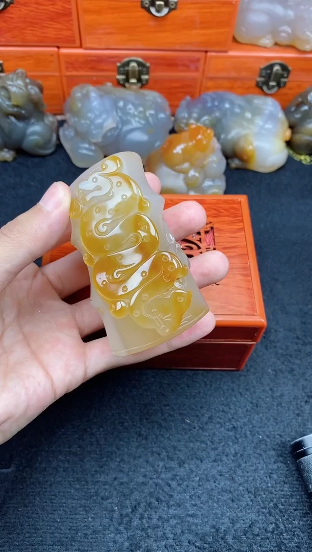 未镶嵌玛瑙/玉髓珠宝奇石苛*吉0