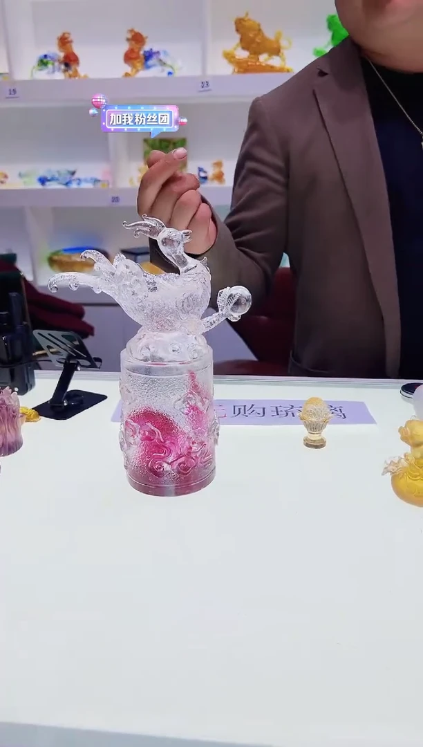 【闪购商品】泥塑古法琉璃摆件