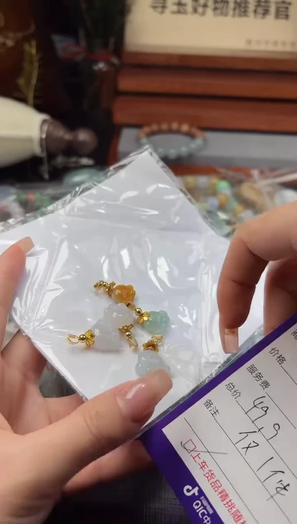 翡翠未镶嵌颈饰100715968随机发仅一件