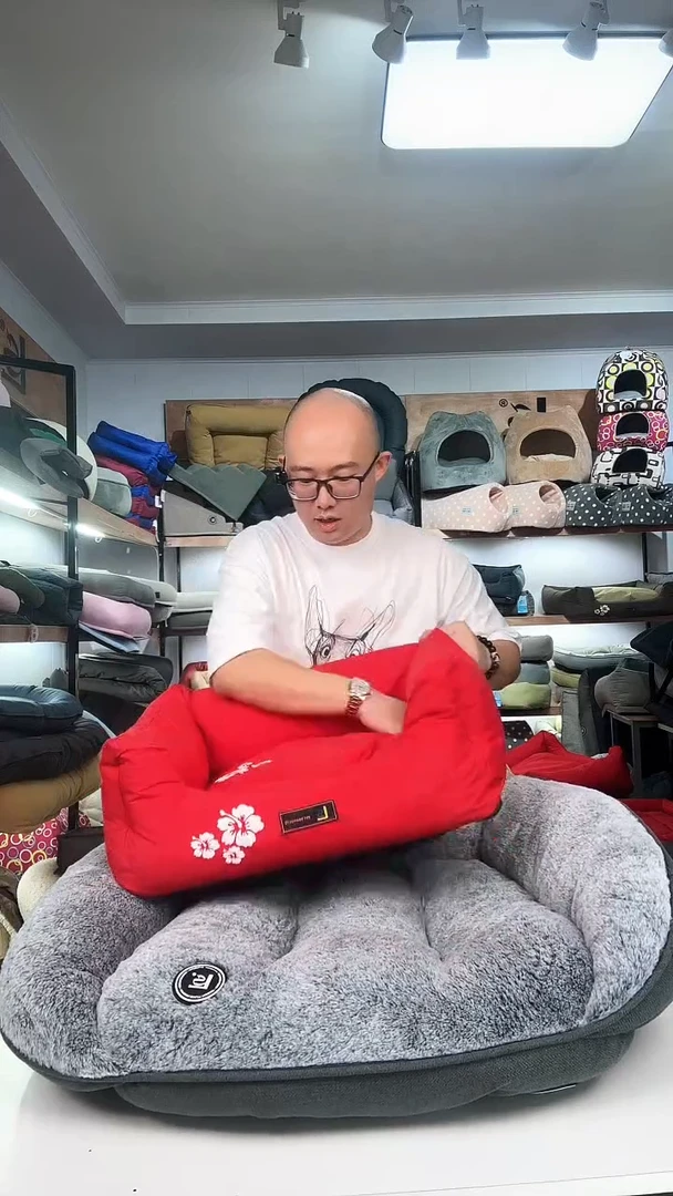 瑕疵红色窝小沙发可拆洗