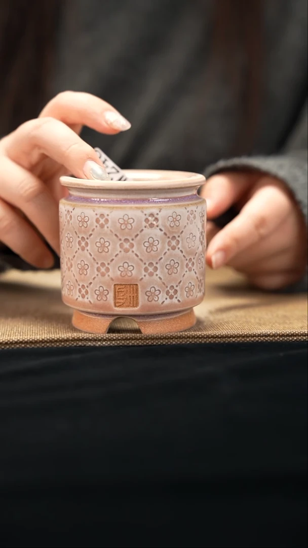 鹿****～口径5花盆-11-4-248瑕