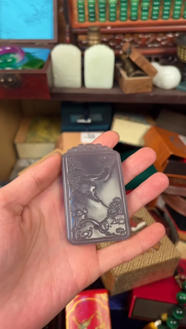 未镶嵌和田玉挂件时来运转直播间专属链接