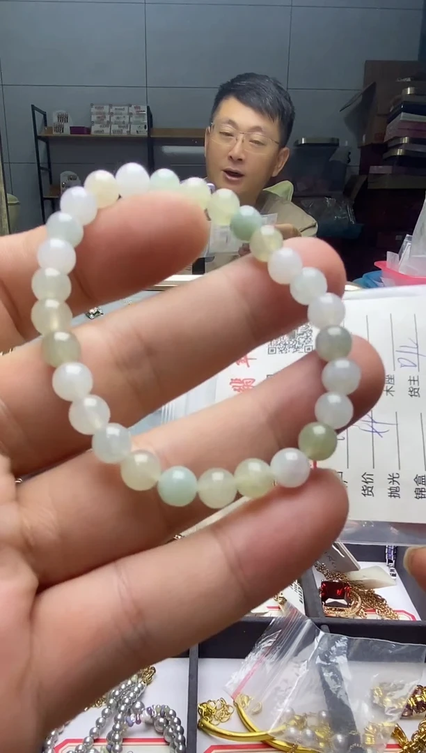 未镶嵌手串翡翠手串