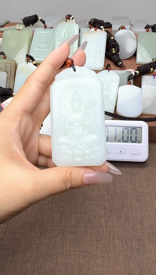 颈饰未镶嵌和田玉美**子美业颜子
