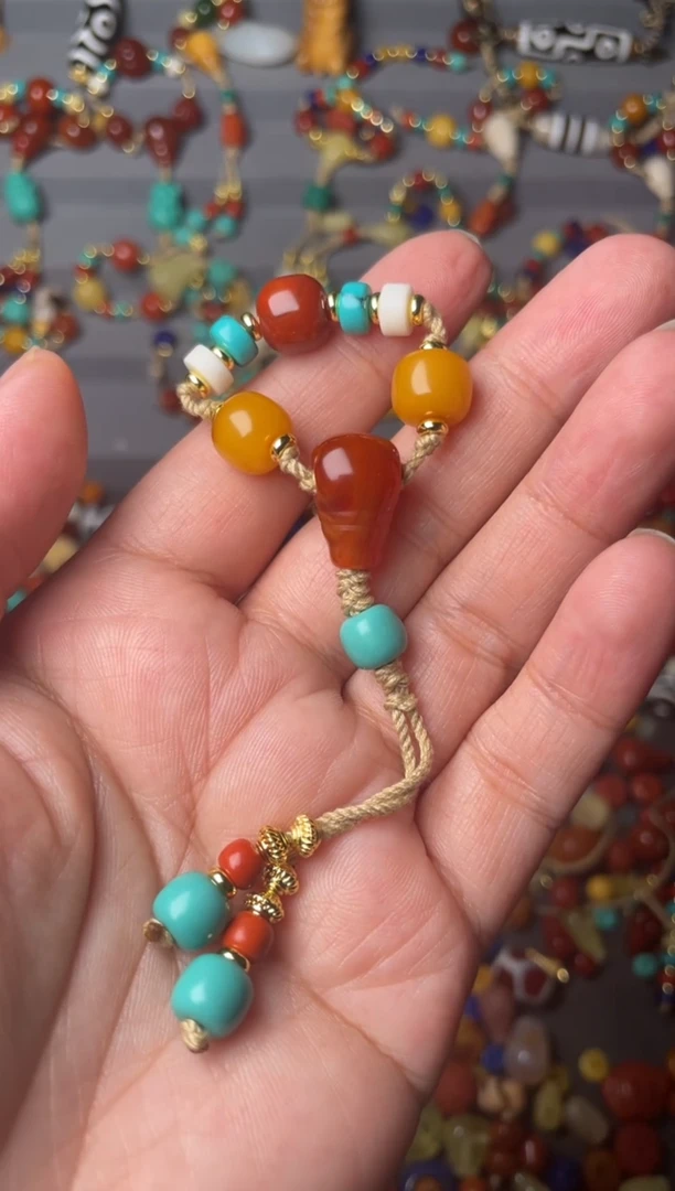 裸石蜜蜡未镶嵌6-9蜜蜡腰珠