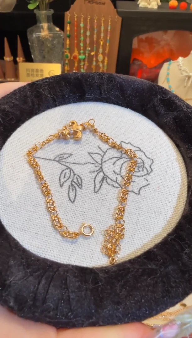 无925银拉丝克罗心