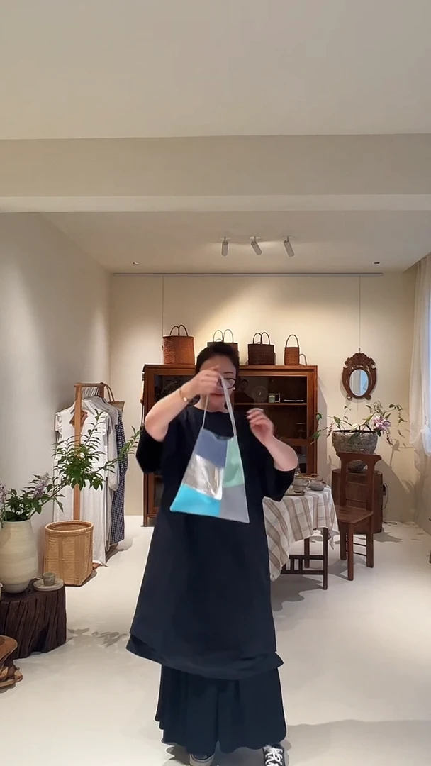 茶道摆件0000蓝色帆布包1020