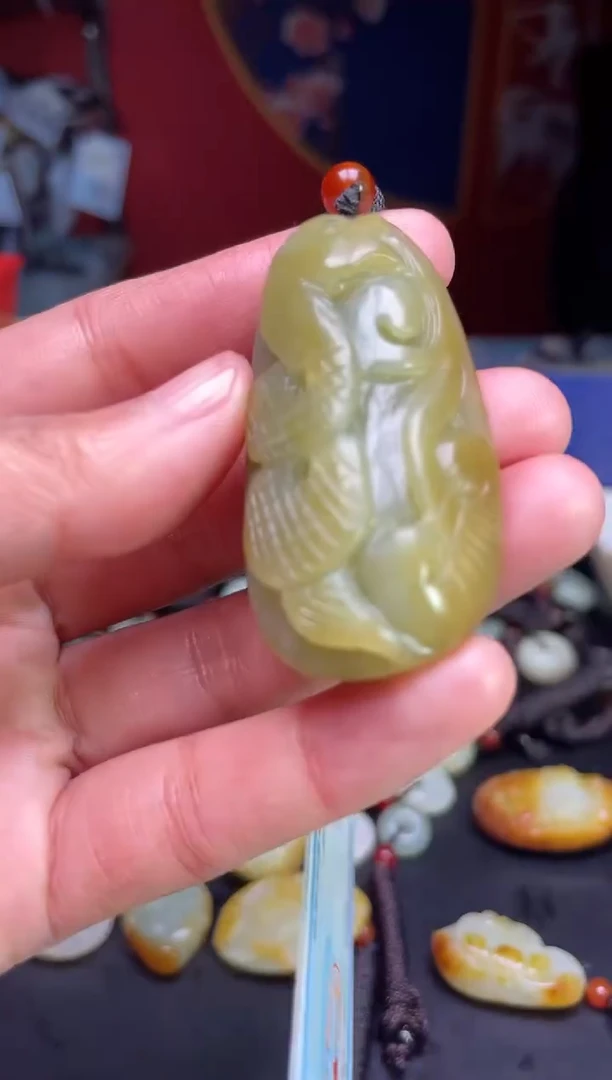 颈饰未镶嵌和田玉123