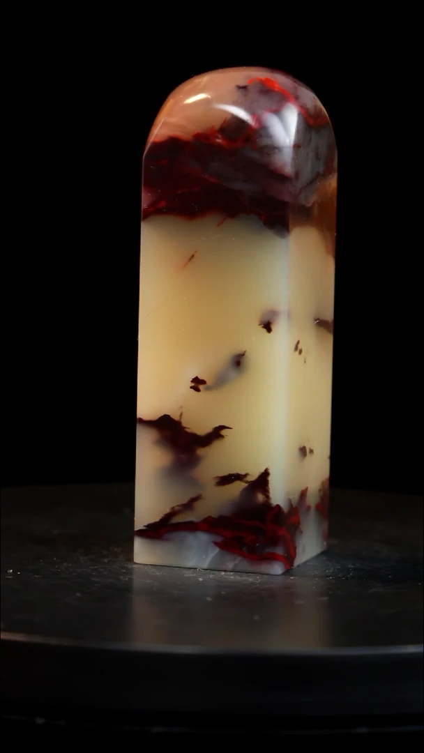 昌化石精品紫砂玻璃冻