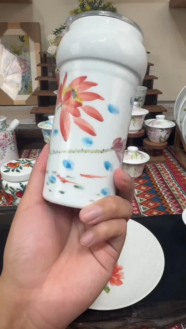 摆件瓷景德镇陶瓷浮力清仓大甩卖