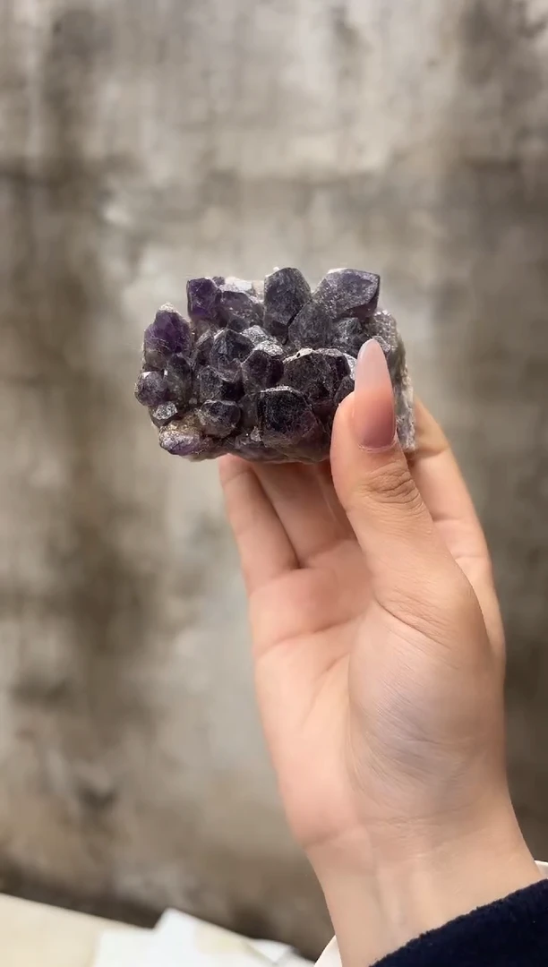 摆件未镶嵌水晶紫820