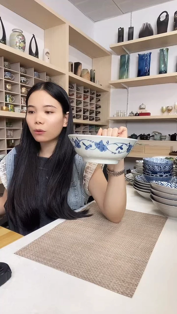 花集7.5英寸面碗 /HT-60