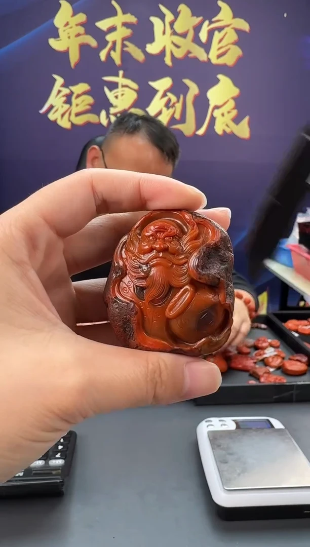 【闪购商品】南红玛瑙雕刻未镶嵌179ZB0120产品一个