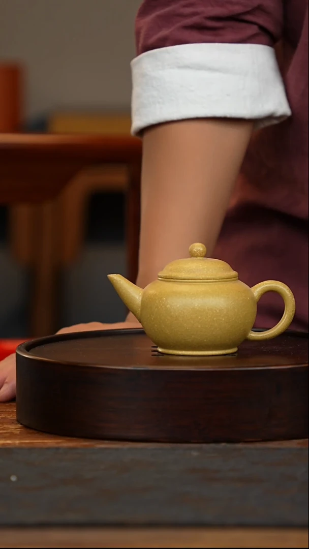 茶壶紫砂水平壶160cc