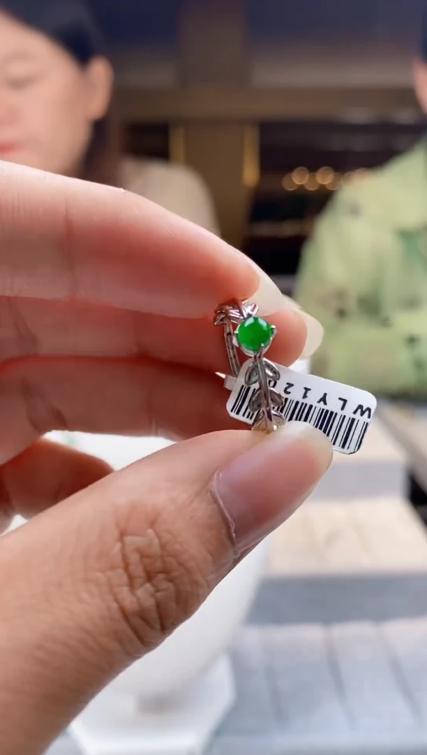 翡翠戒指未镶嵌天然翡翠拍一发一多样性发货