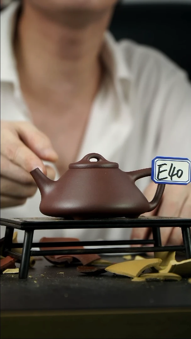 茶壶紫砂E40【小四紫砂】