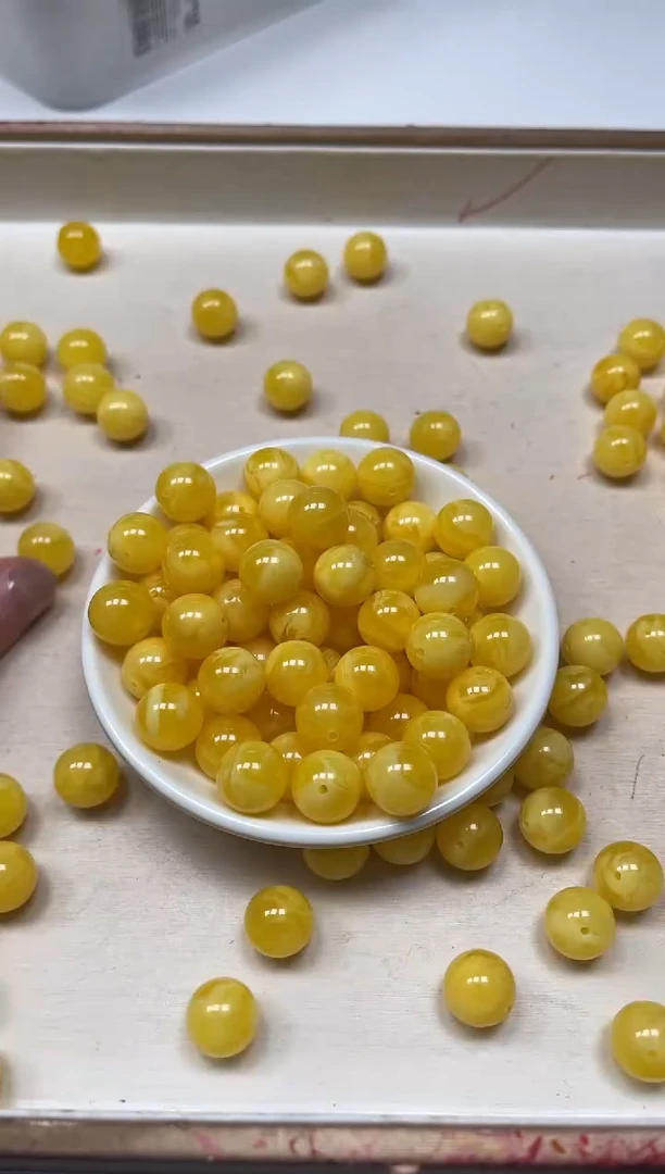 未镶嵌蜜蜡裸石M53 白花蜡12mm8颗11.8元