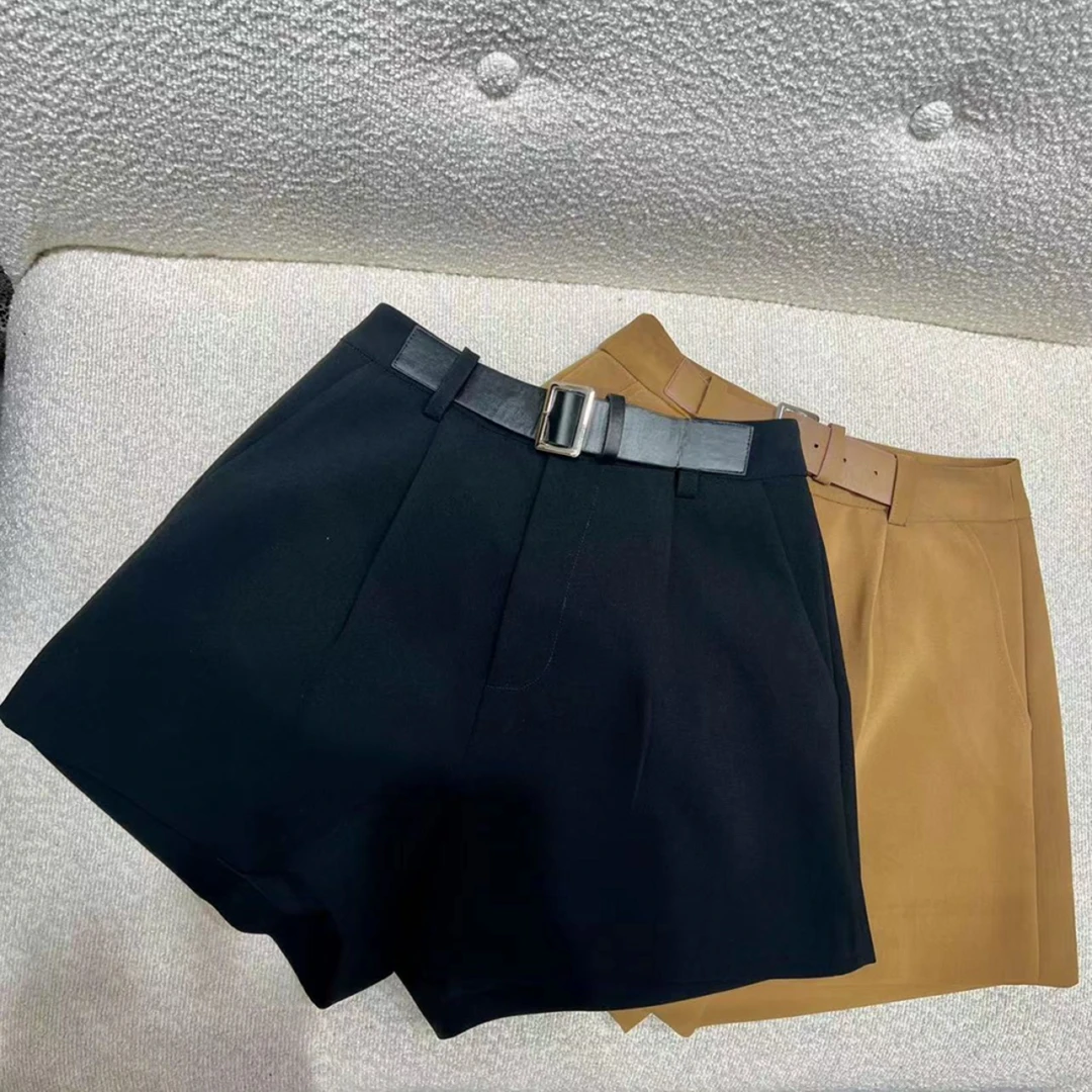 《CHUN》腰带金属短裤