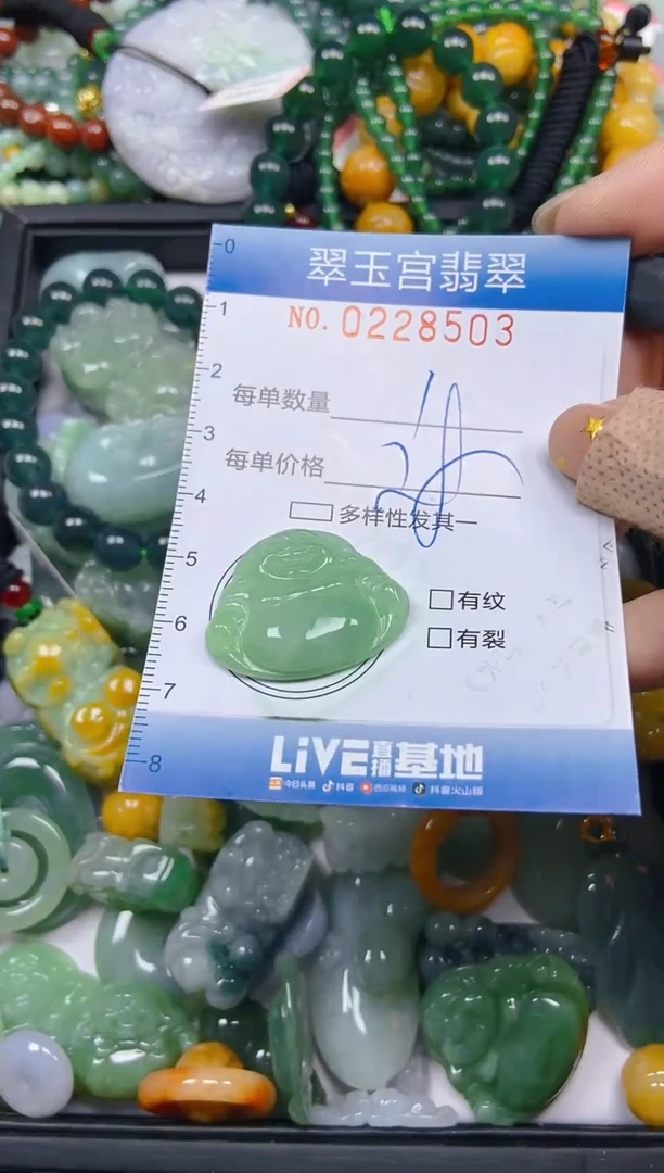 颈饰未镶嵌翡翠闪购C0228503
